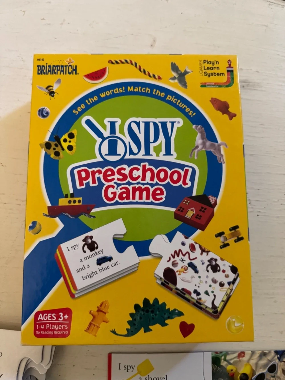 Briarpatch I SPY Preschool Game | Educational Matching Game | Ages 3+ | Complete